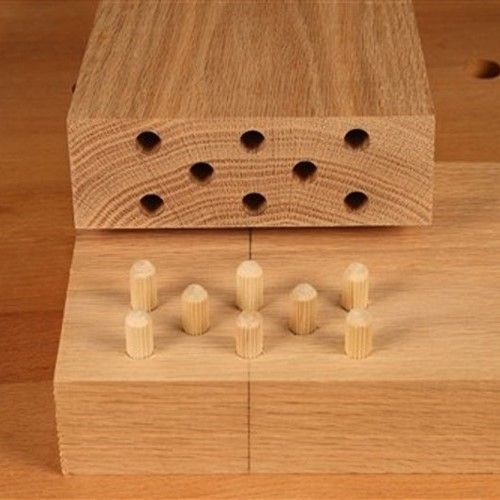 روش ایجاد اتصال با کمک میخ چوبی